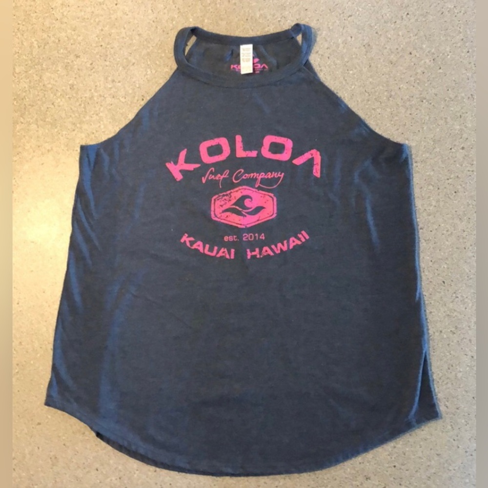 Koloa Surf Ladies Vintage Arch Perfect Blend Rocker Tank